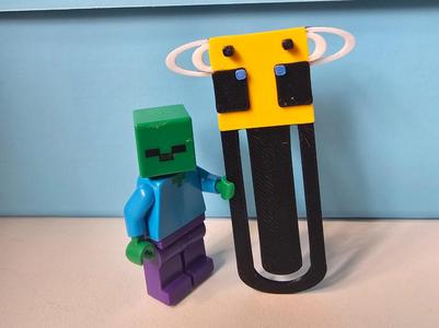 BEE bookmark for Minecraft fan