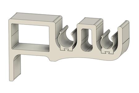 Blinds Double Curtain Rod bracket