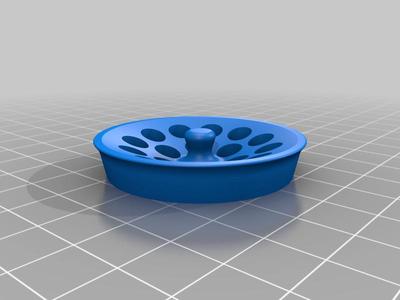 drain strainer, Abflusssieb 45 mm