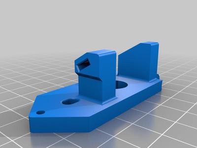 Rock solid remix using M3 lock nuts, Optical sensor + orbiter extruder 1.5 adapter + extras