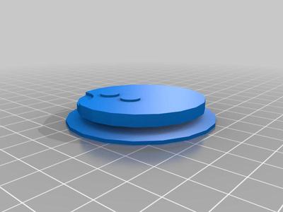 Braille B stamp