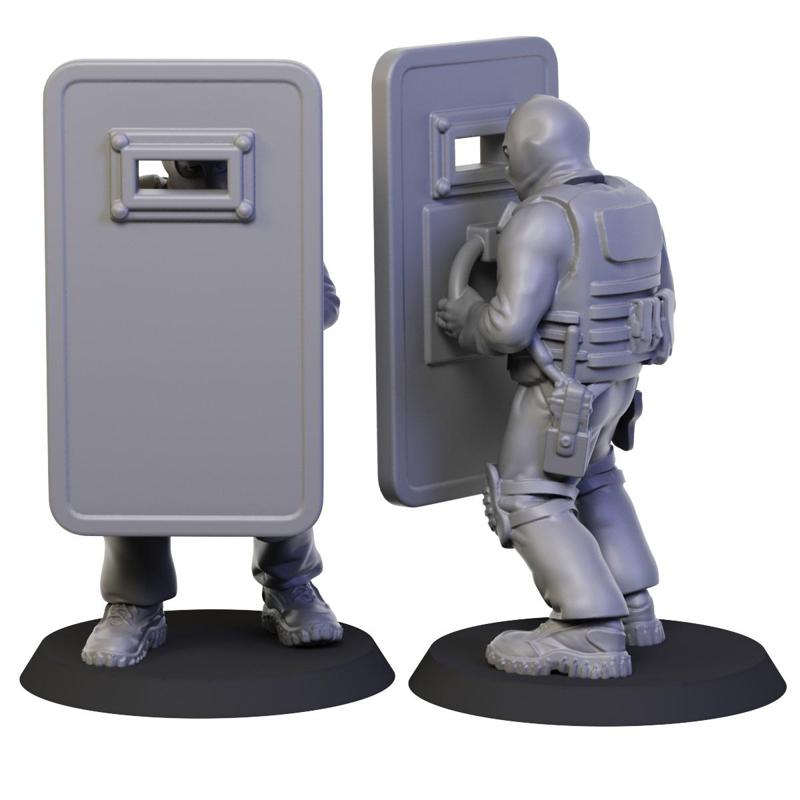 SWAT operative with Shield