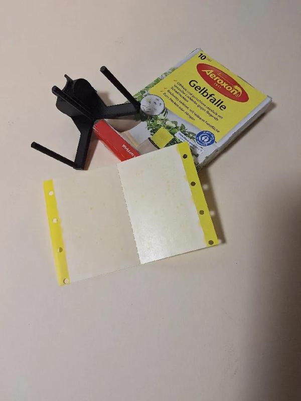 Gelbfallenhalter 16mm Rohr Growbox Growzelt   