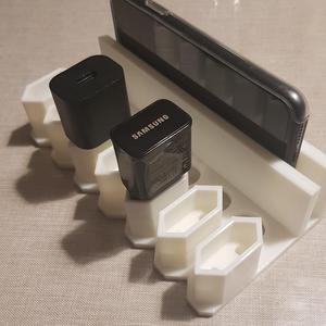 Europlug charger organizer