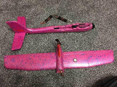 68cm chuck glider long range RC plane conversion