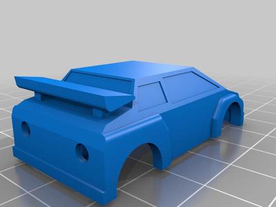 1/76 turboracing sportscar bodyshell