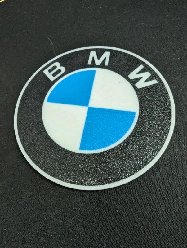 BMW Logo / Coaster - Multicolor - MMU   