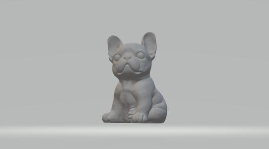 Pug Dog 3D print model