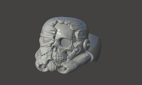 Ring Stromtrooper Cranium Stromtrooper Ring Strar Wars Jewelry