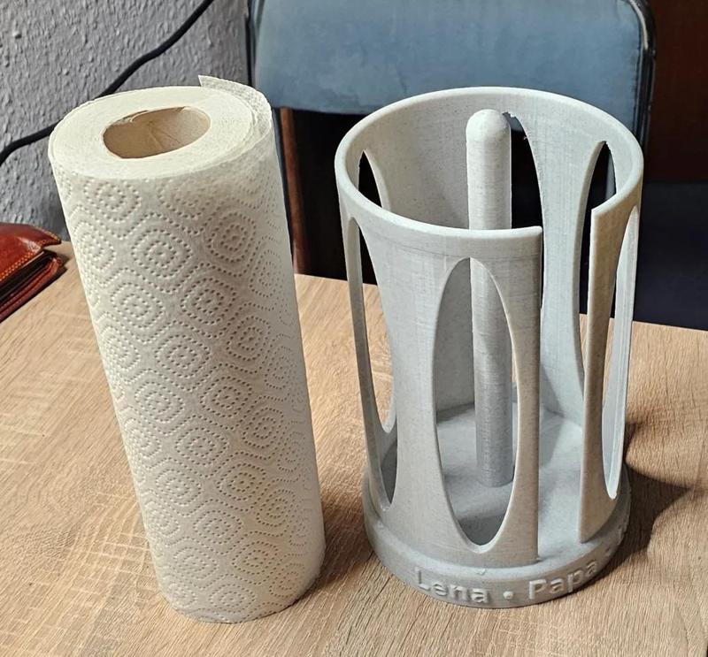 Küchenrollenhalter, Papierrollenhalter   