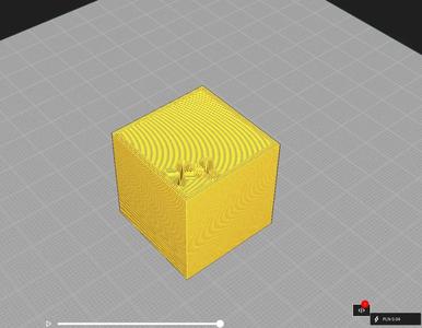 30mm XYZ test cube   