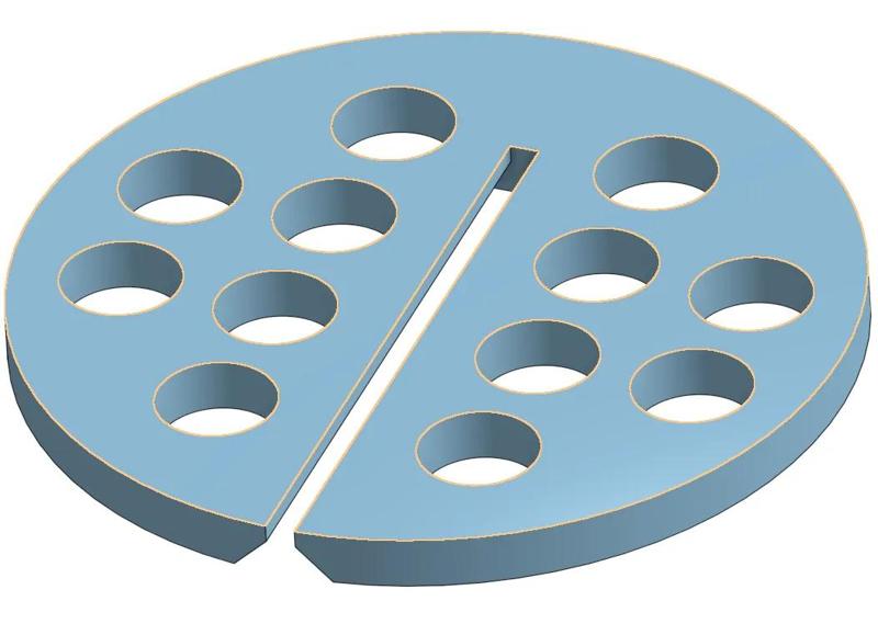 Holzkraft HBS351 HBS431 HBS433 HBS533 (Pos. 127 #0135010) Bandsaw table insert / Tischeinlage   