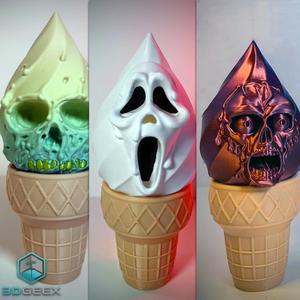 I Scream: Skull, Zombie & Ghostface