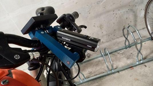 KT-LCD3 + headlight mount