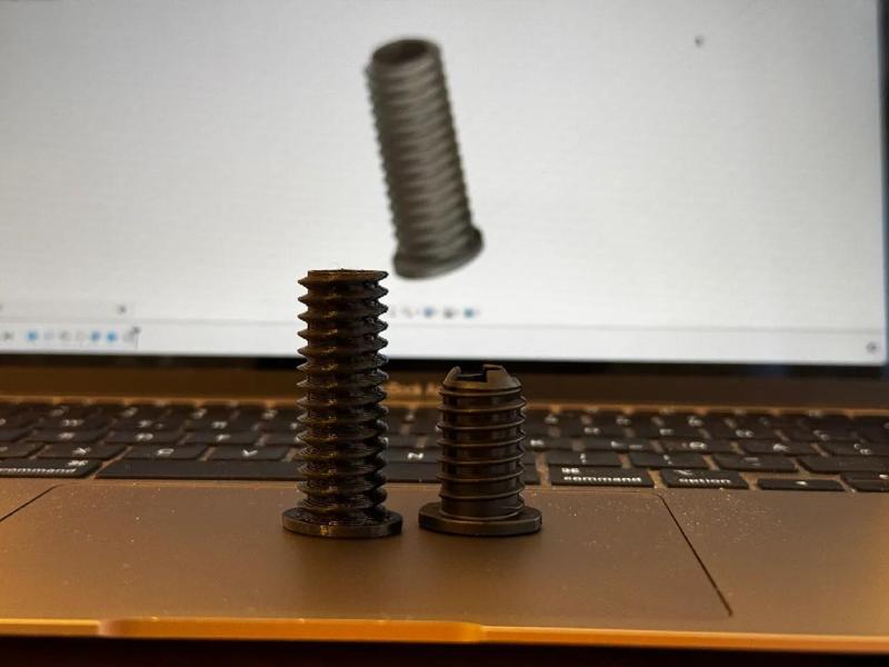 IKEA PAX wall standoff screw   