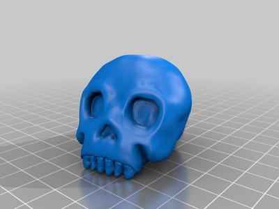 Cartoon Skull - Blender Design Challenge