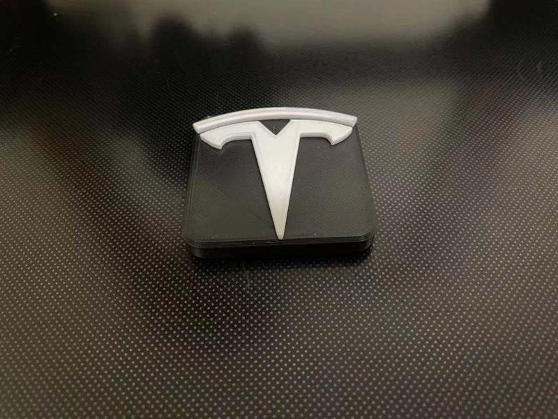 Ender 3 v2 QR code cover - Tesla