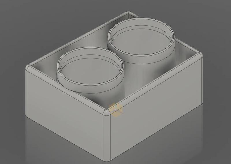 Cola can holder for car.   