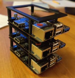 Rock64/Raspberry Pi Stacking Frame