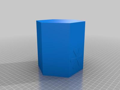 Hex plant pot