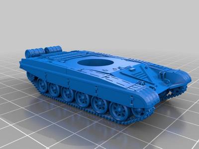 1:100 Scale T-72 Main Battle Tank