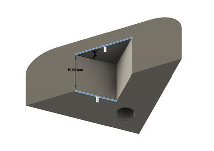 corner for photo frame 10mm