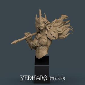 Orc queen Bust