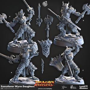 Execturioner Wyrm Daughters (Pre-Supported)