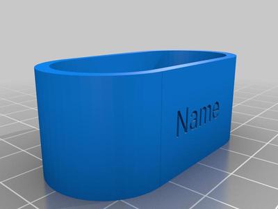 Customizable napkin ring