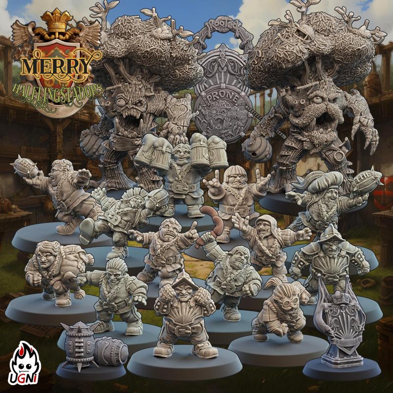 The Merry Halflingstadors (Conquistador Style) - Halflings - UGNI - Fantasy Football
