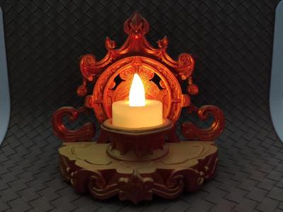 Queen's altar - LED Tea light Holder   