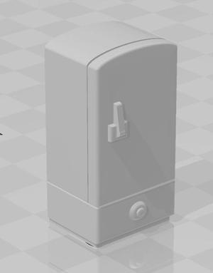 Retro Modern - Retro Fridge - Stone Skull Studios