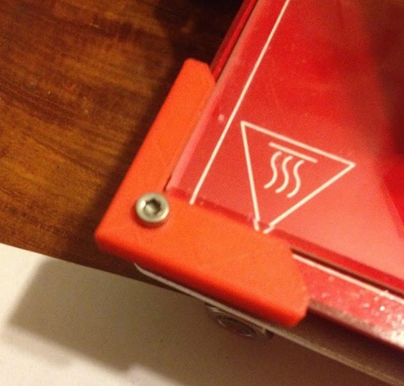 Geeetech Al. Glass Plate Hot bed Clamps