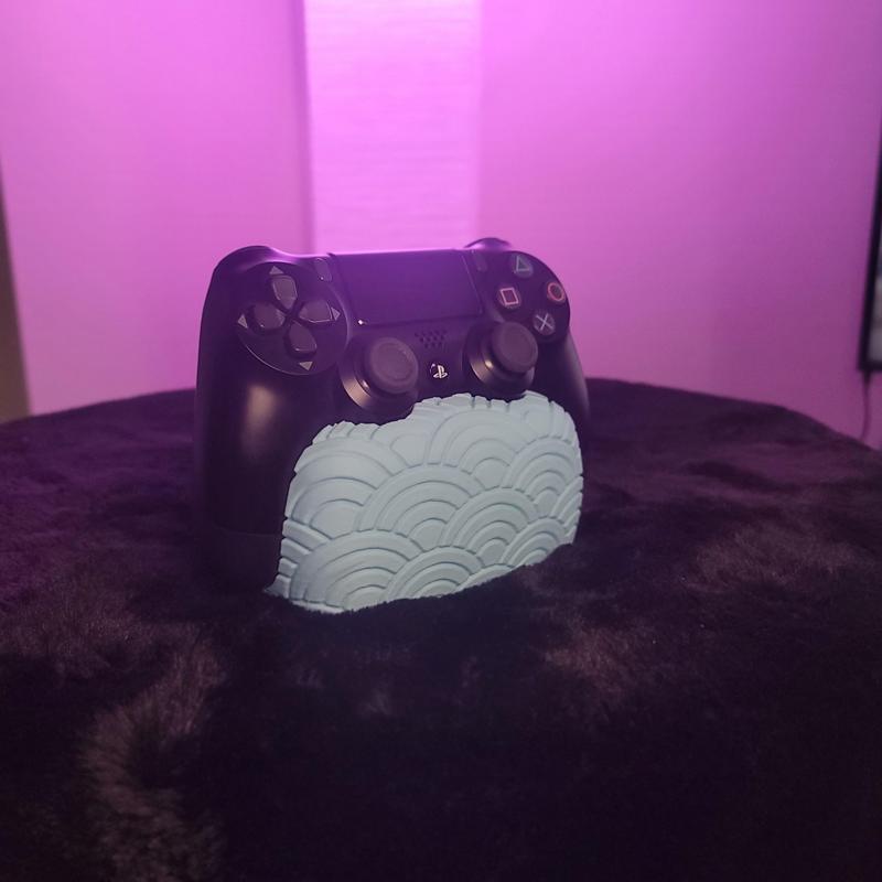 PS4 CONTROLLER HOLDER || THICK BODY || Wave Motif PATTERN