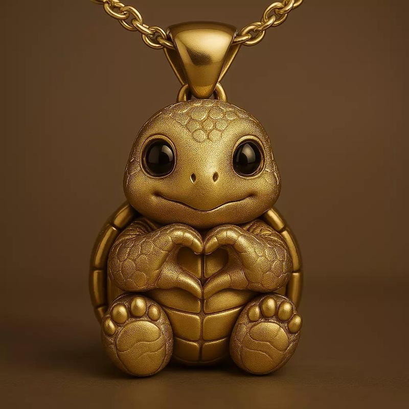 Tortoise Pendant 3D Model