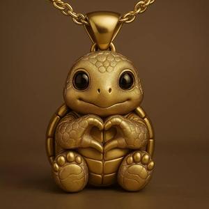 Tortoise Pendant 3D Model