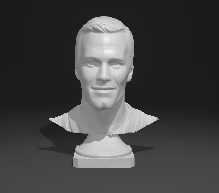 Tom Brady American Football Champion Portrait