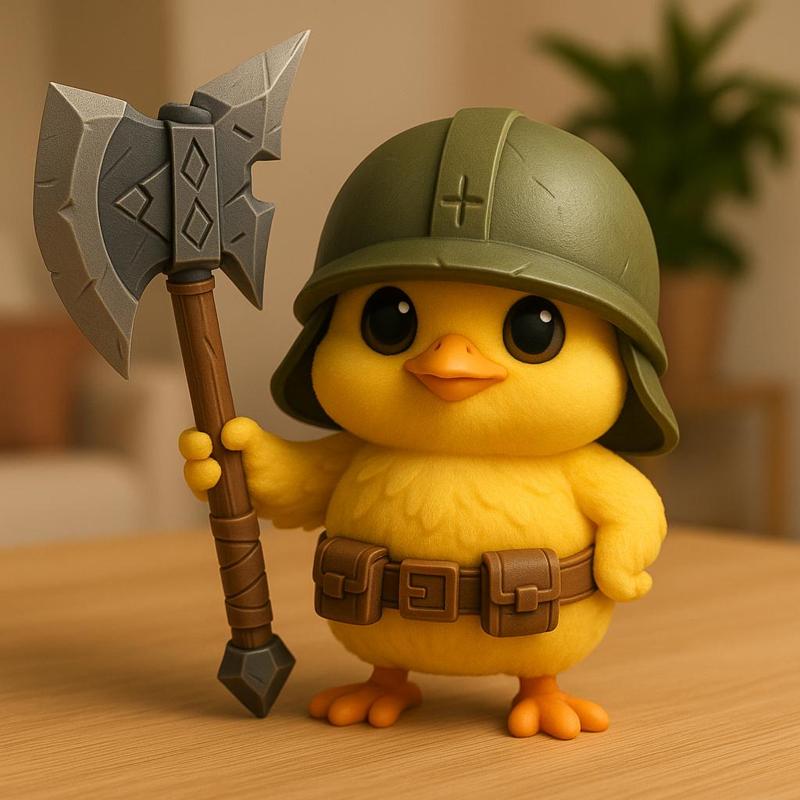 Warrior Chick - Cute Battle Edition