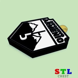 KEY RING / PENDANT ARMENIAN SPORTS COAT OF ARMS