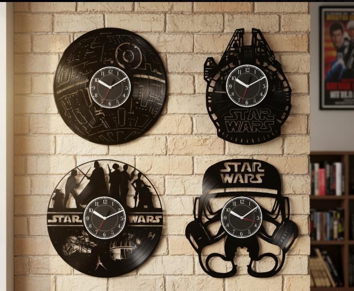 four clock collection starwars
