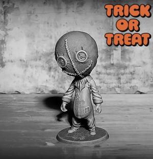 trick or treat Halloween miniature / Halloween / sam toy / Evil-doer /Ghost of Halloween / God of Halloween /King of Halloween Symbolic Enforcer
