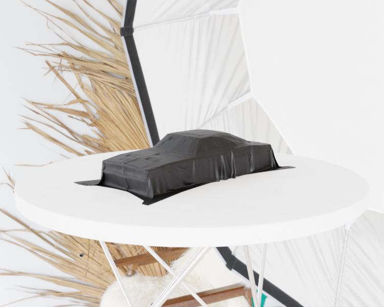 1969 Charger X-Mod STL File – Muscle Car Reveal Presentation 3D Printable Model