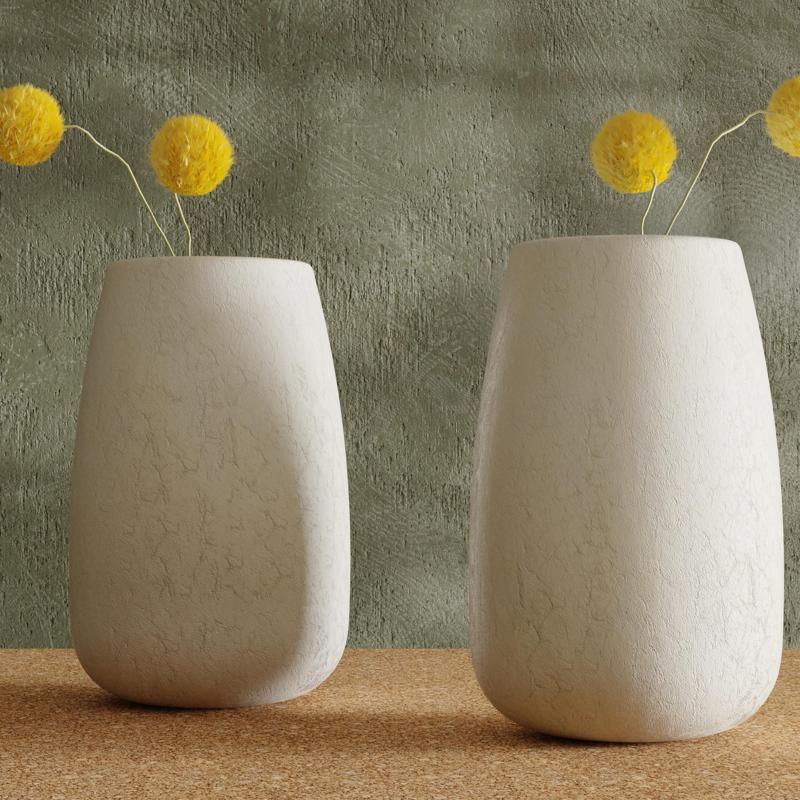 Soft Taper Cylindrical Vases – Minimalist 3D Printable Decor