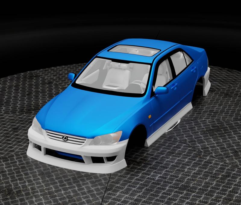 Lexus IS300 BN Sports Bodykit