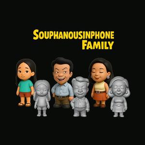 Souphanousinphone Family Set - King of the Hill STL Models