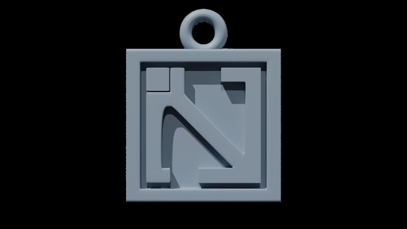 Arknights Keychain Abjurer Supporter Icon - 3D Printable STL File