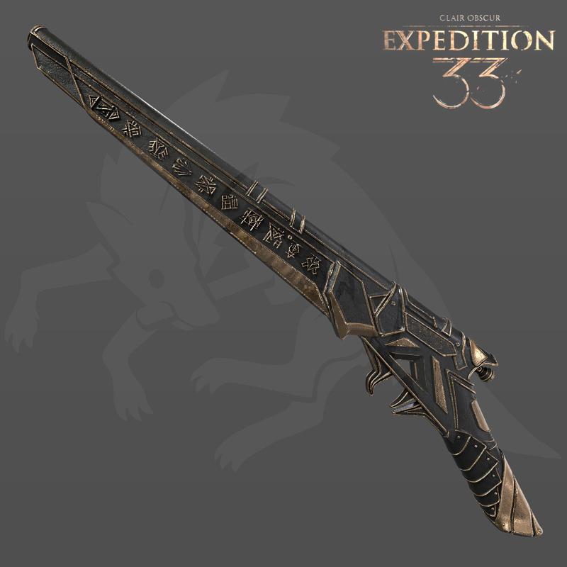 Expedition 33 Gustave Pistol (Clair Obscur) | Cosplay STL