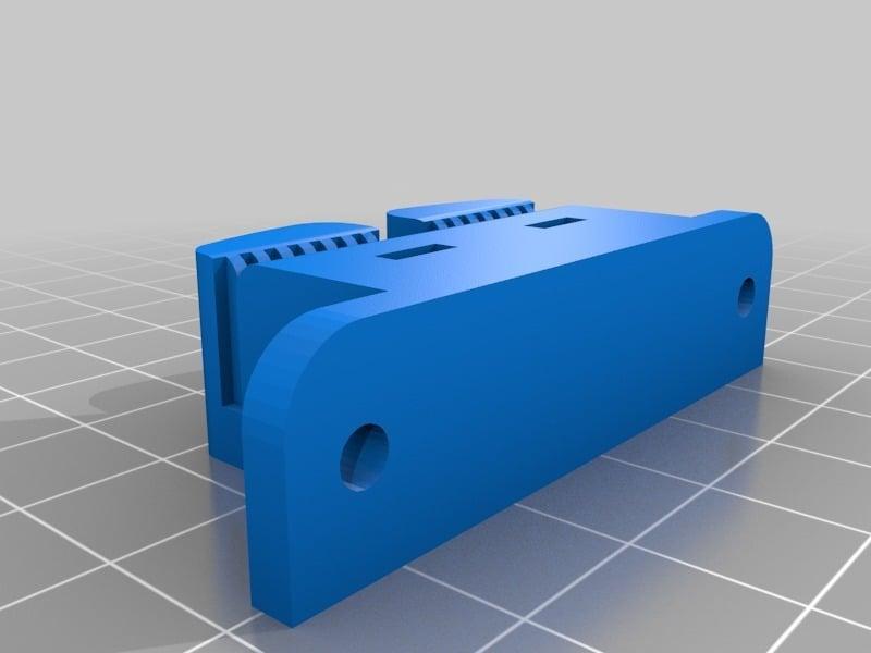 Prusa I3 Y Belt Holder No Cable Ties