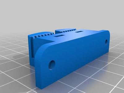 Prusa I3 Y Belt Holder No Cable Ties