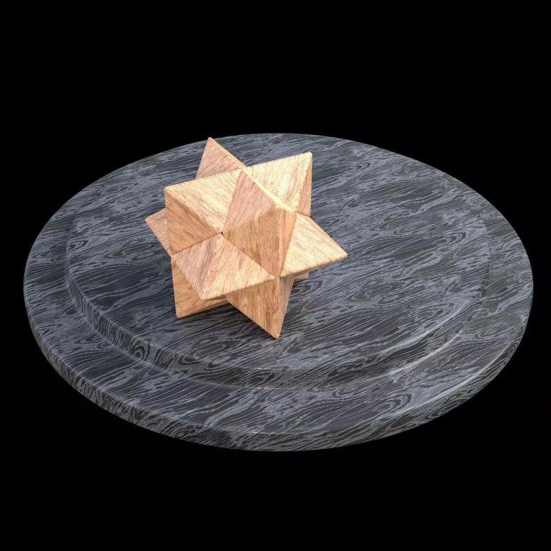 3D Wooden Puzzle